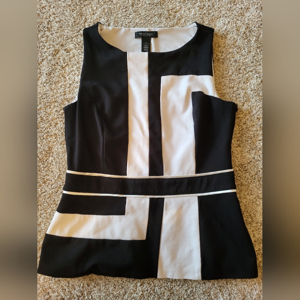 White House Black Market Sleeveless Blouse